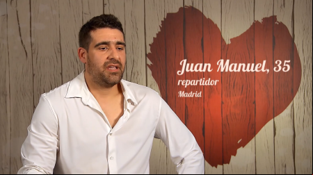 Juan Manuel en 'First Dates'