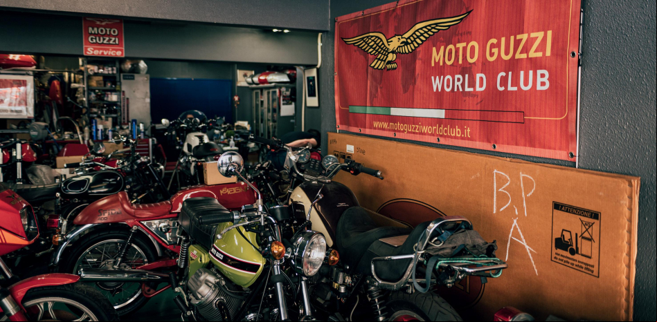 Moto Guzzi, la legendaria firma del águila, cumple 100 años