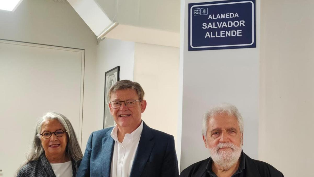 Los socialistas valencianos rinden homenaje a Salvador Allende