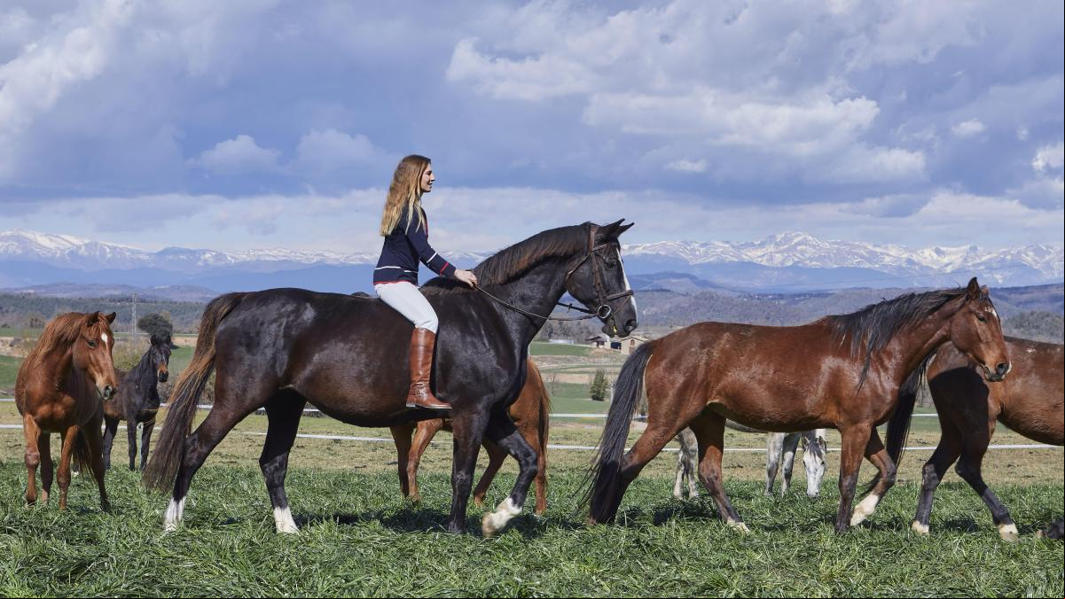 Laura Roquet, la amazona que susurra a sus caballos: “Esto no es un trabajo, es mi felicidad”