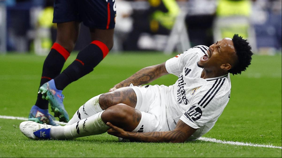 Militão se pierde lo que queda de temporada por una rotura de ligamentos cruzados