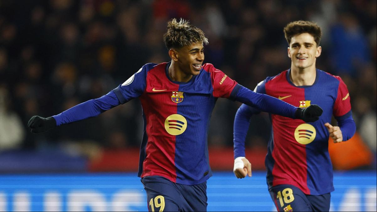 Gavi: “Detrás de Leo Messi, Lamine Yamal es el segundo mejor del mundo”