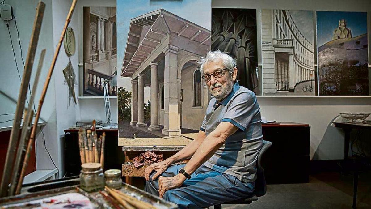 “Un payés ve campo, el paisaje surge al ser pintado por el artista”