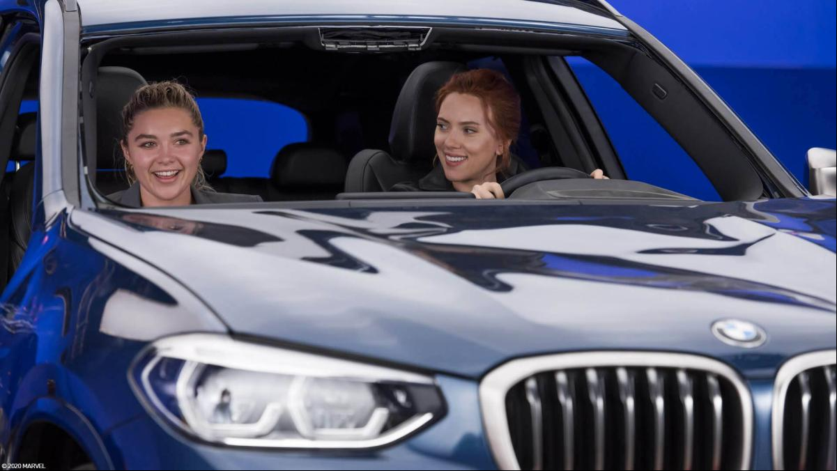El BMW X3 y el Serie 2 Gran Coupé acompañan a Scarlett Johansson en Viuda Negra