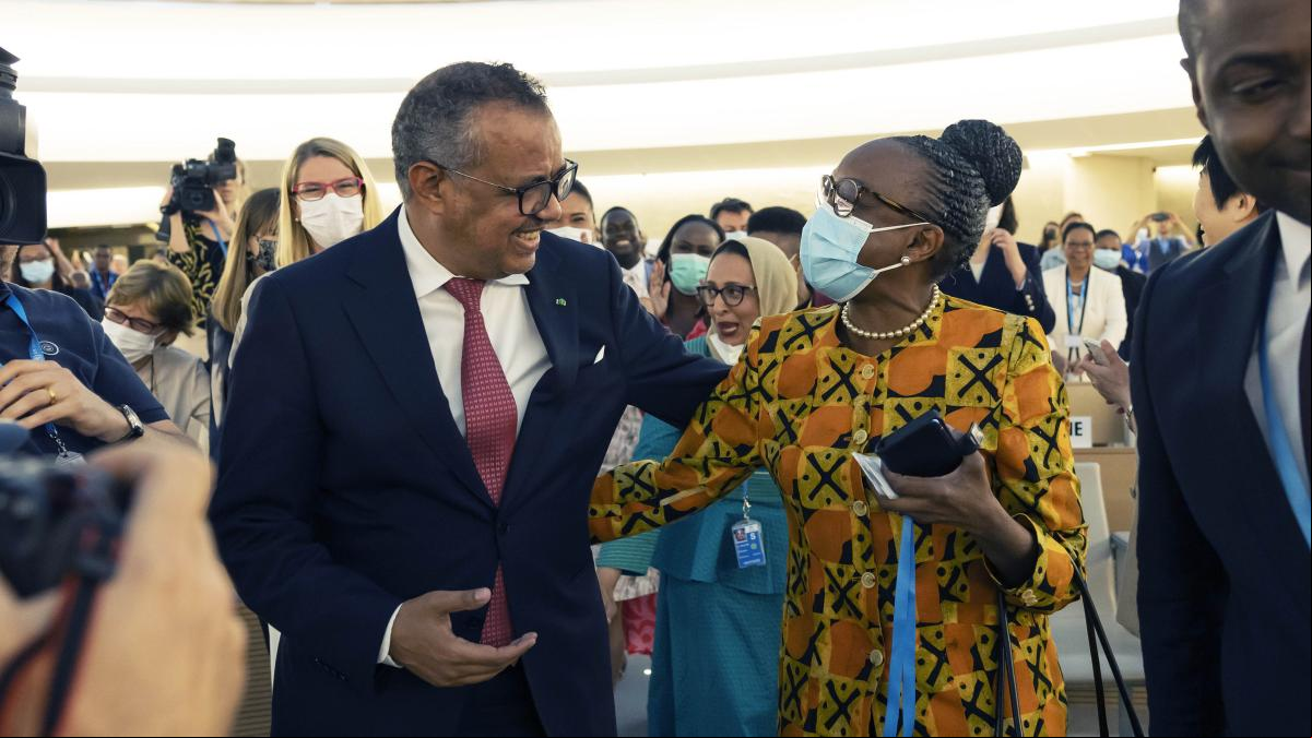 Tedros, reelegido director general de la OMS