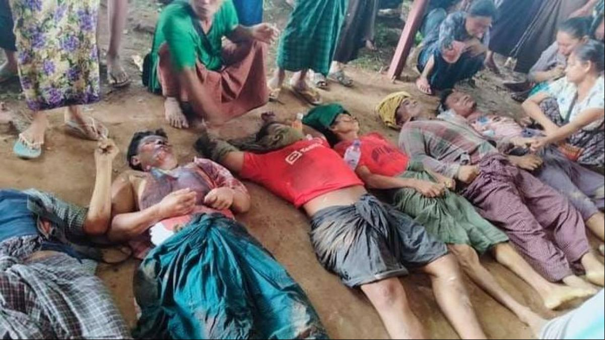 Al menos 14 muertos durante una nueva masacre perpetrada por el Ejército en Birmania