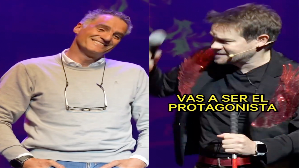 Pruden y Miguel Induráin caen en las bromas de Juan Dávila: Tu siempre ahí chupando rueda