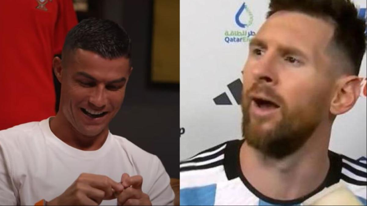 ¿Qué miras, bobo?: Cristiano Ronaldo se acuerda de Messi en un vídeo con Georgina Rodríguez
