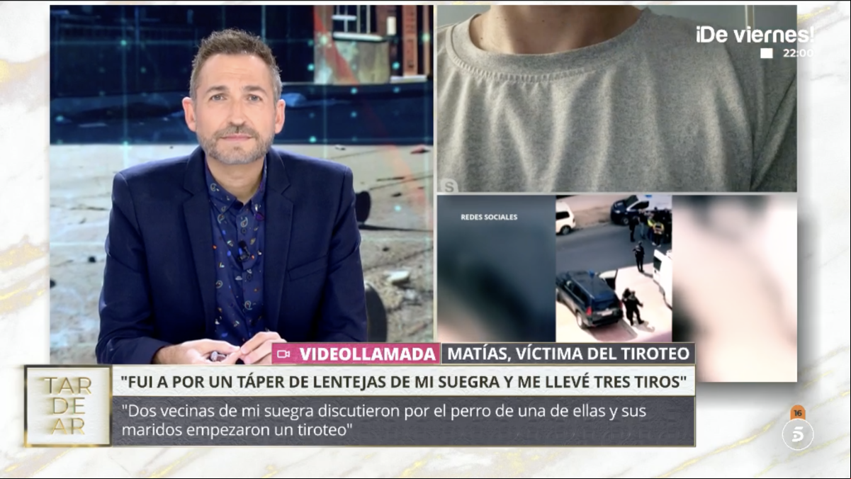Un hombre de Antequera acabó involucrado en un tiroteo tras ir a buscar un túper de lentejas de su suegra: “Yo volví a nacer”