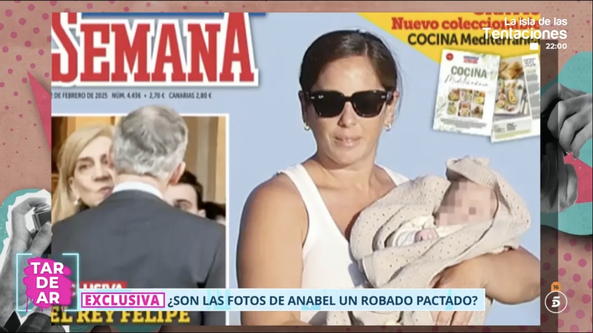 Jorge Borrajo destapa los detalles de la portada de Semana y las fotografías de Anabel Pantoja con su hija