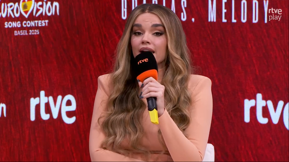 Melody señala la censura de RTVE tras su fiasco eurovisivo: Lo que mas me duele de esta candidatura es no haber podido dar todo de mí como yo quería