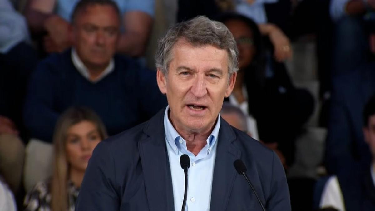 Feijóo promete una “limpieza total” en España