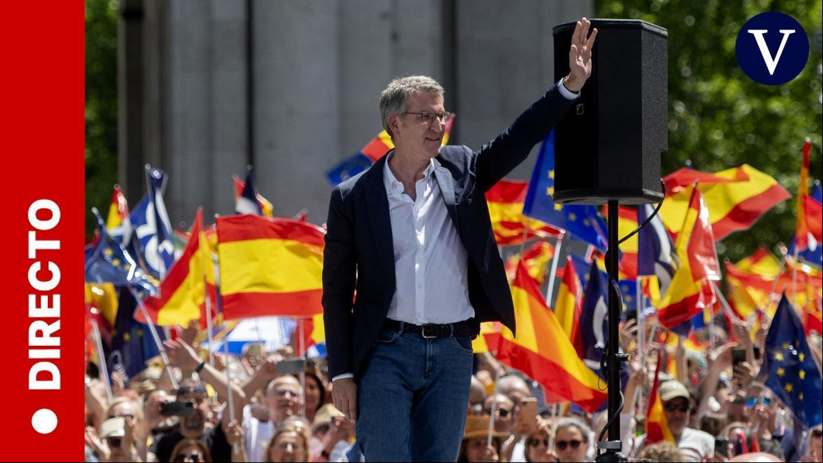 Manifestación del PP contra el Gobierno de Sánchez, en streaming Manifestación del PP contra el Gobierno de Sánchez, en streaming