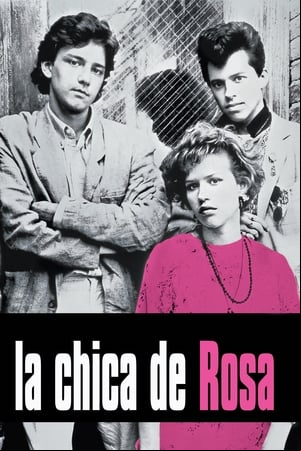 La chica de rosa