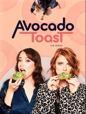 Tostada de aguacate