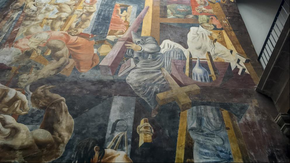 El mural prohibido de Philip Guston