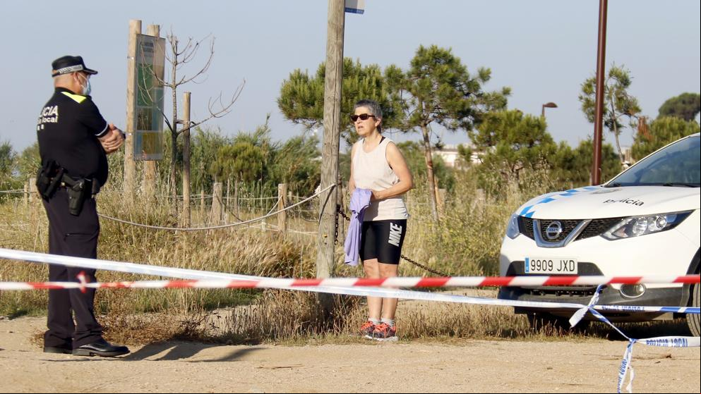 Controles policiales entre Arenys y Canet