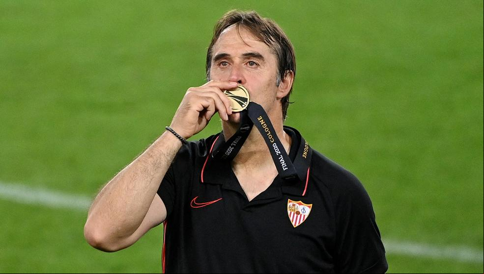 Lopetegui: “Va por los sevillistas que ayudaron desde casa y desde el cielo”